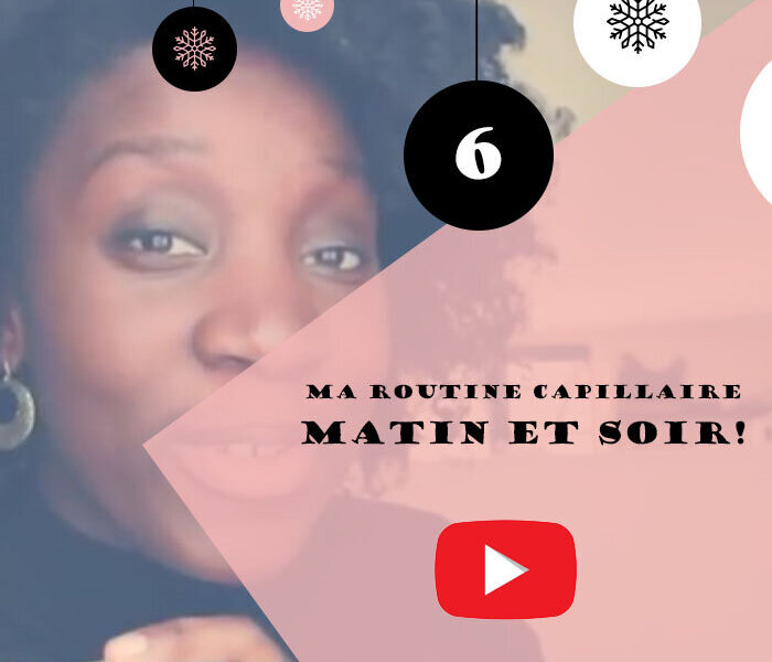 routine capillaire matin et soir