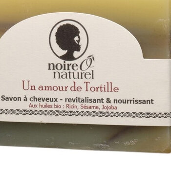 NoireôNaturel Savon "Un Amour de Tortilles"